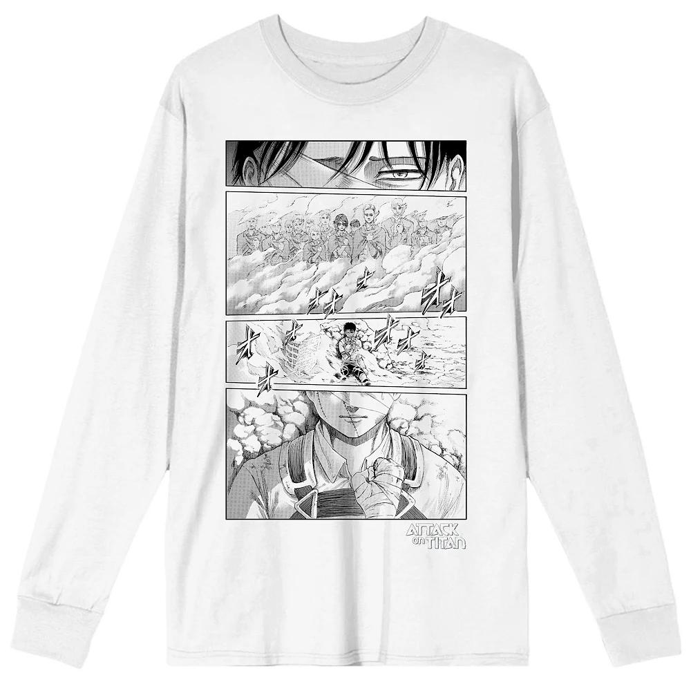 Men's Attack On Titan Levis Long Sleeve Tee,  Product Image