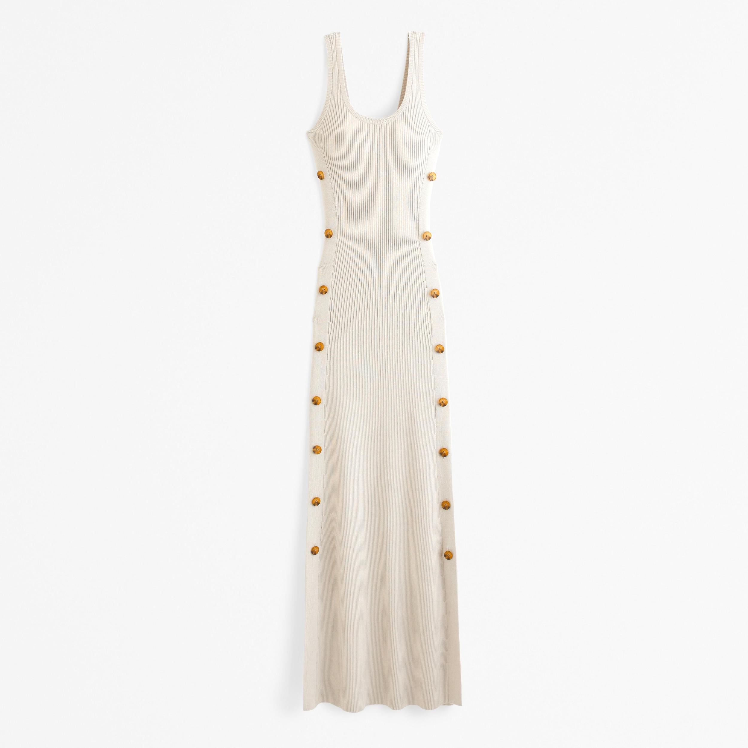 Scoopneck Maxi Sweater Dress Product Image