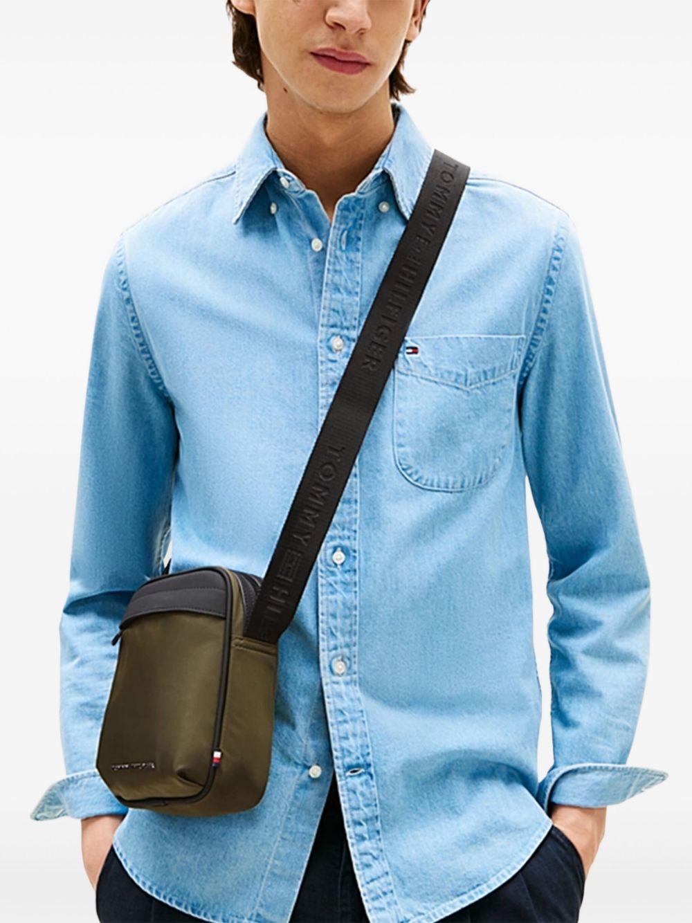 logo-lettering crossbody bag Product Image