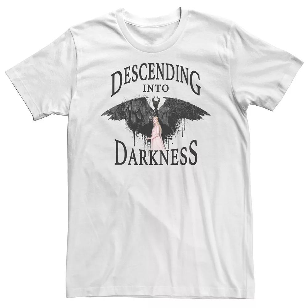 Big & Tall Disney Maleficent Mistress Of Evil Growing Wild Floral Horns Tee, Men's, Size: 4XL, White Product Image