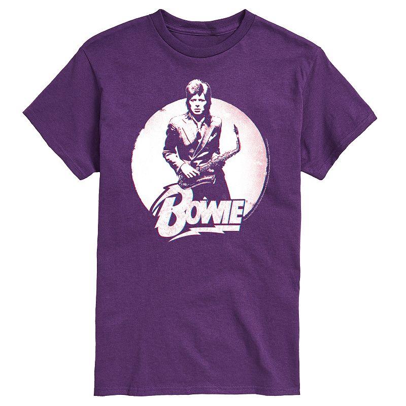 Men's David Bowie Distressed Tee,  Product Image