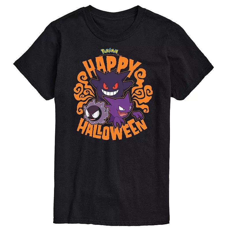 Big & Tall Pokemon Happy Halloween Tee, Men's,  Product Image