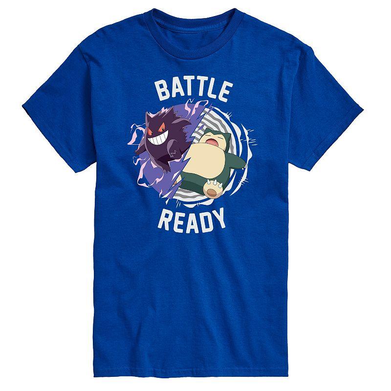 Big & Tall Pokemon Snorlax "Battle Ready" Graphic Tee, Men's,  Product Image