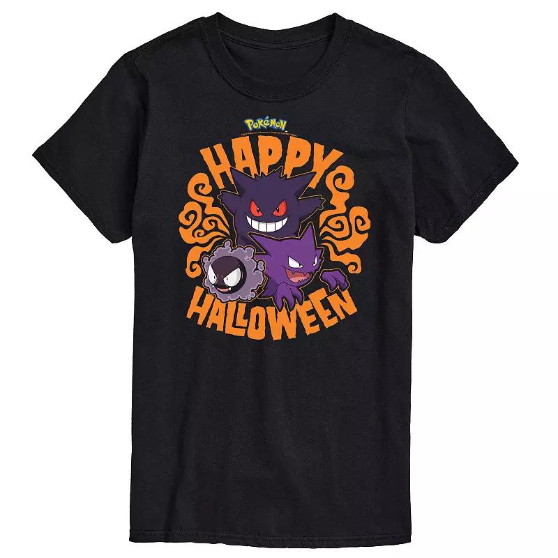 Big & Tall Pokemon Happy Halloween Tee, Men's,  Product Image