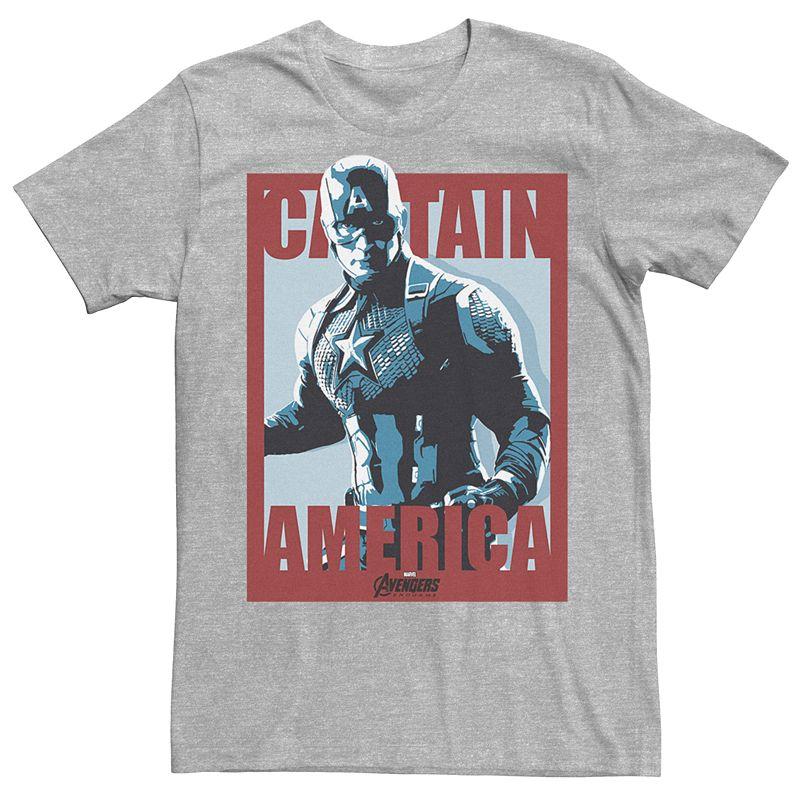 Men's Marvel Avengers Endgame Captain America Tee,  Product Image