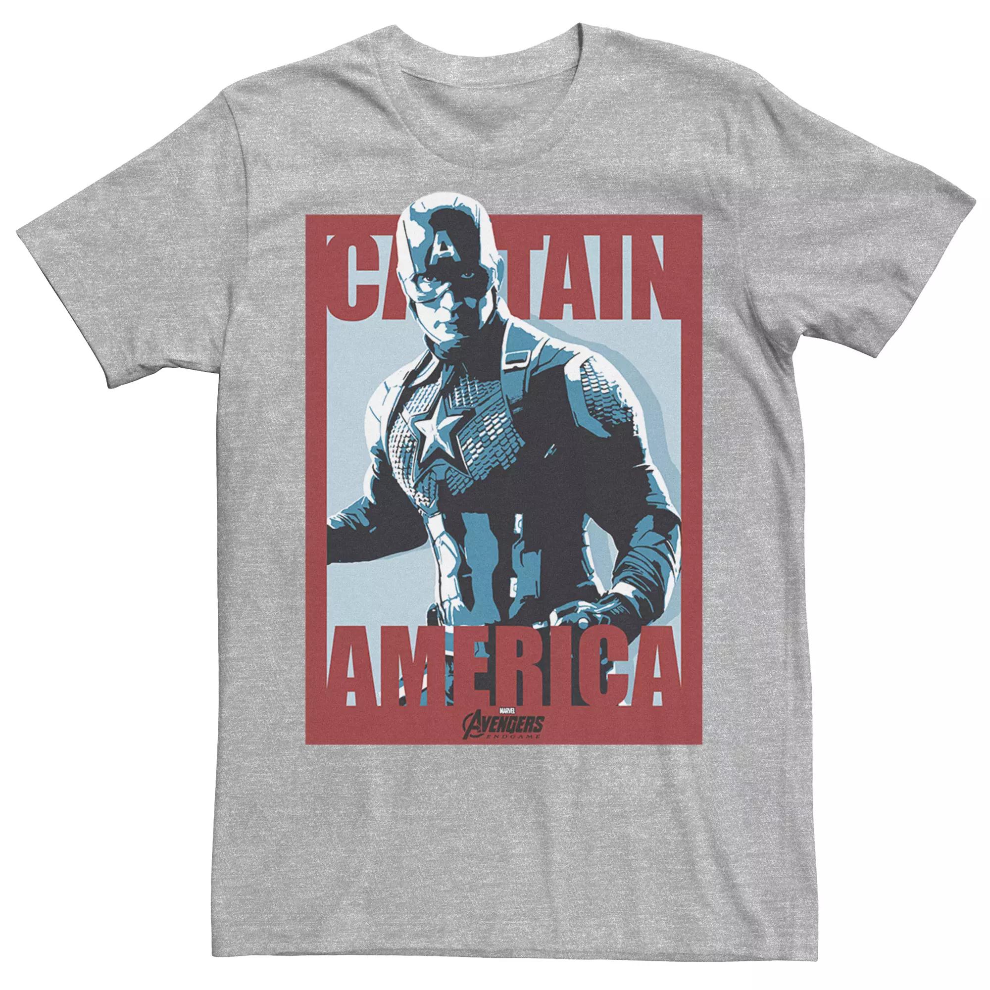 Men's Marvel Avengers Endgame Captain America Tee,  Product Image