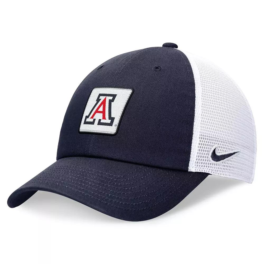 Men's Nike Navy/White Arizona Wildcats Primetime Club Trucker Adjustable Hat, Size: Medium/Large, Blue Product Image