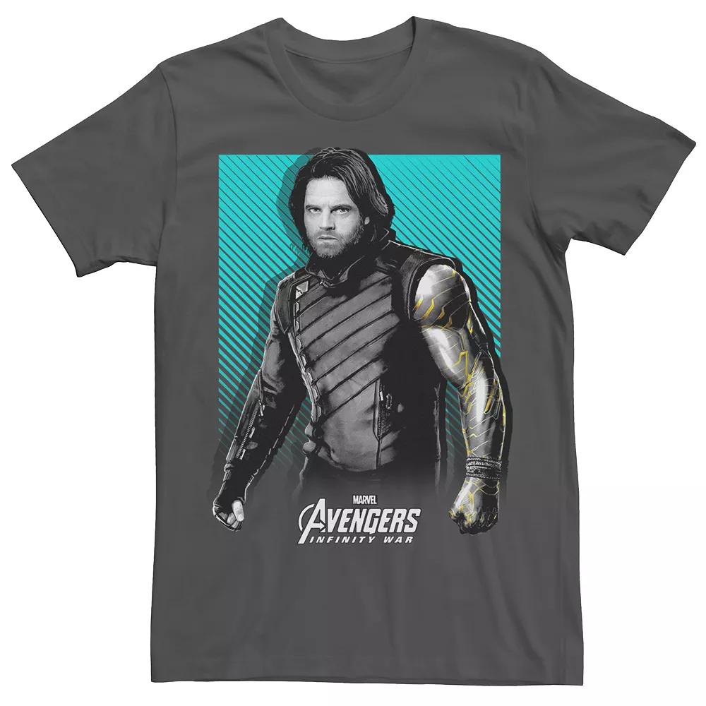 Men's Avengers Infinity War Winter Bucky Barnes Tee,  Product Image