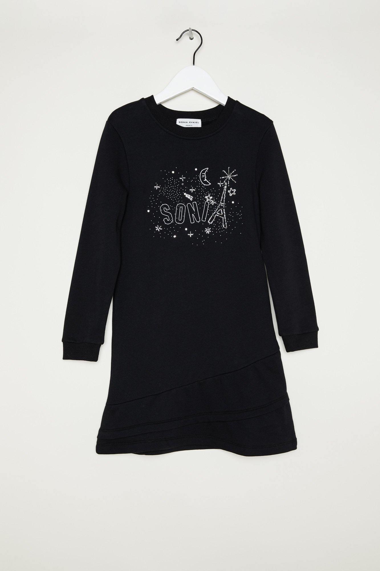 Sonia Rykiel Luxe Paris Logo Sweatshirt Dress Product Image