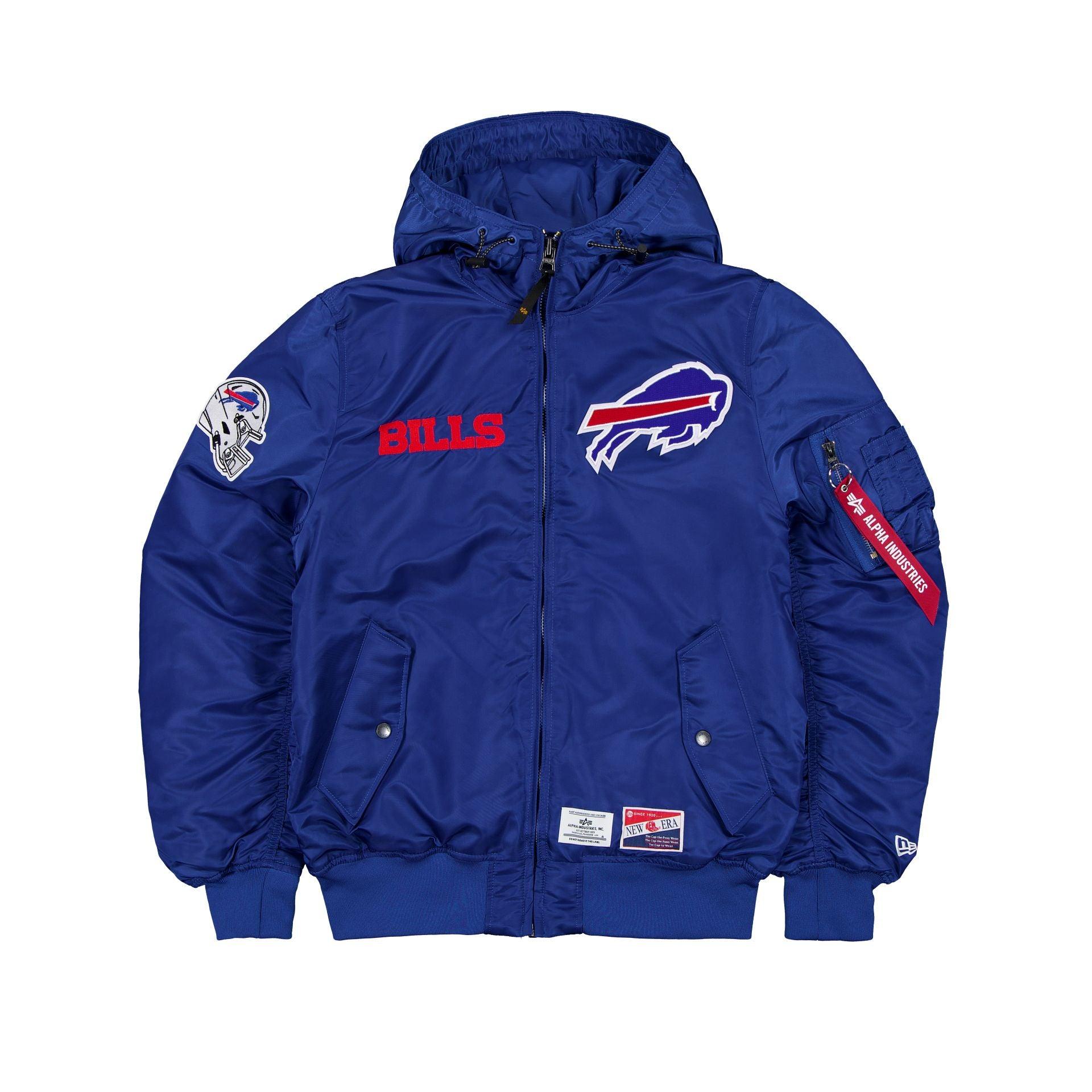 Alpha Industries x Buffalo Bills L-2B Hooded Bomber Jacket Male Product Image