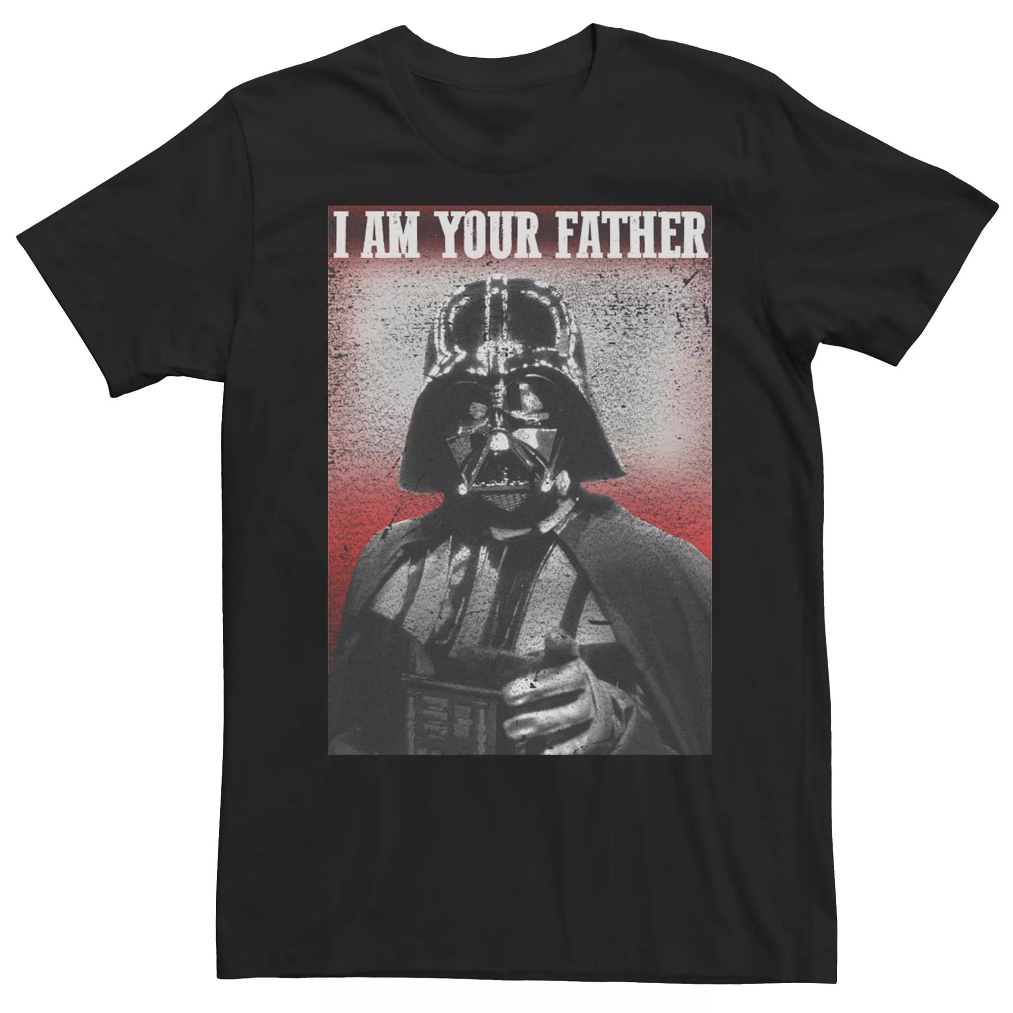 Men's Star Wars Darth Vader I Am Your Father Point Tee,  Product Image
