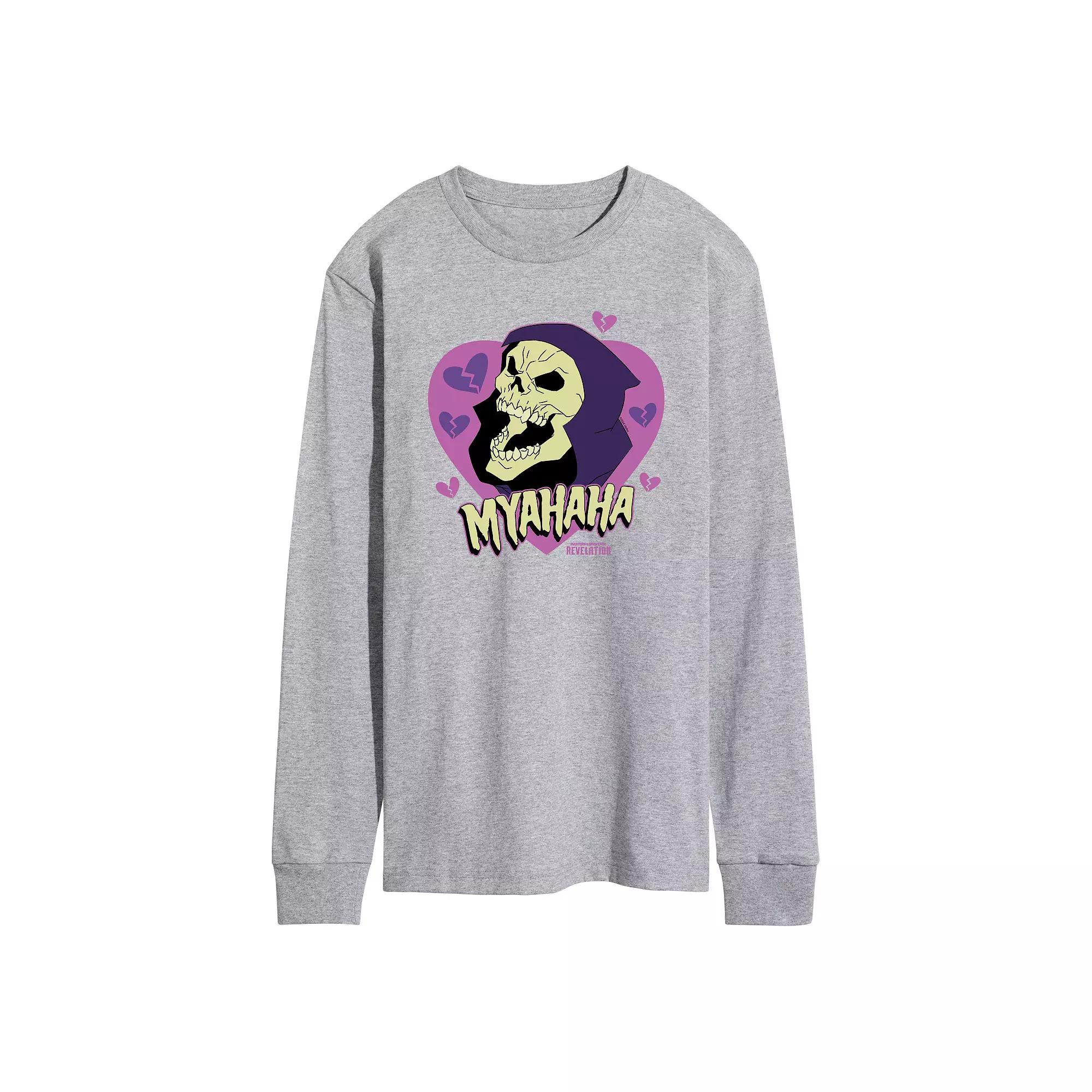 Men's Masters Of The Universe Skeletor Long Sleeve Graphic Tee,  Product Image
