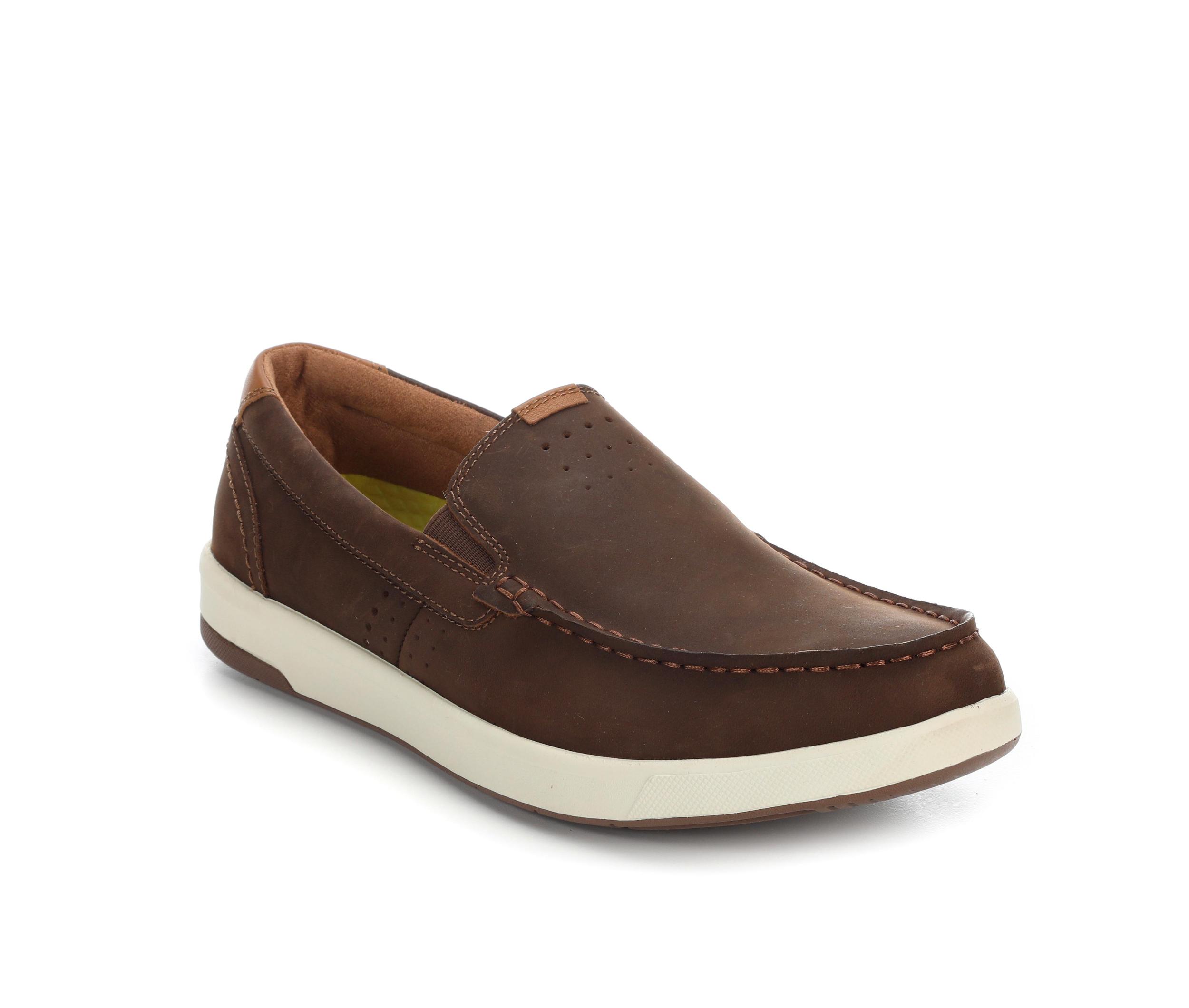 Men's Florsheim Crossover Moc Toe Slip On Casual Loafers Product Image