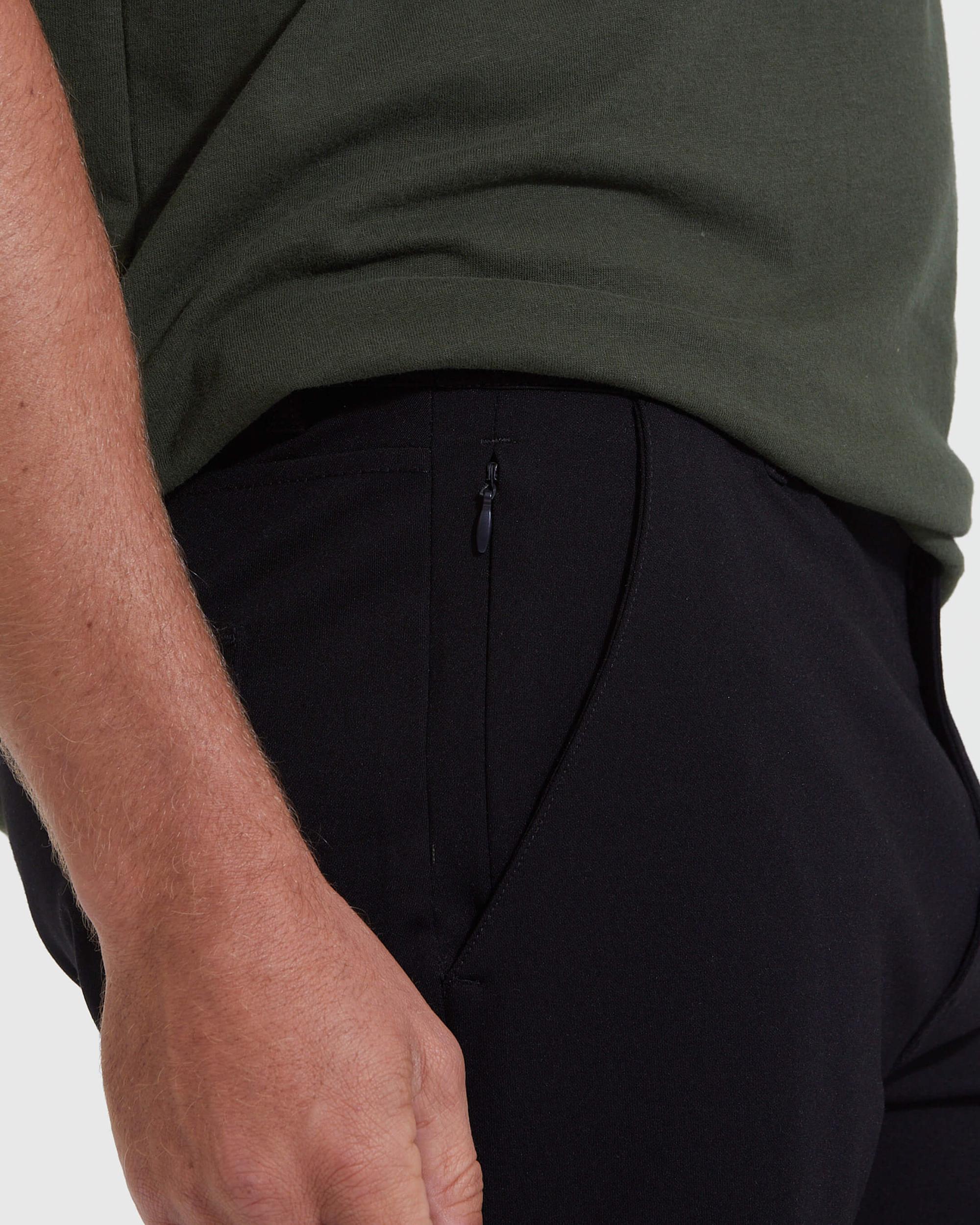 Black Commuter Shorts Product Image