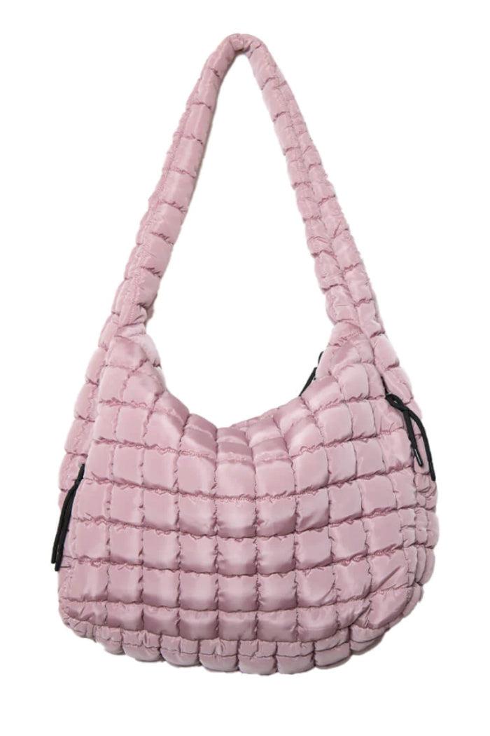 Quilted Hobo Tote Product Image