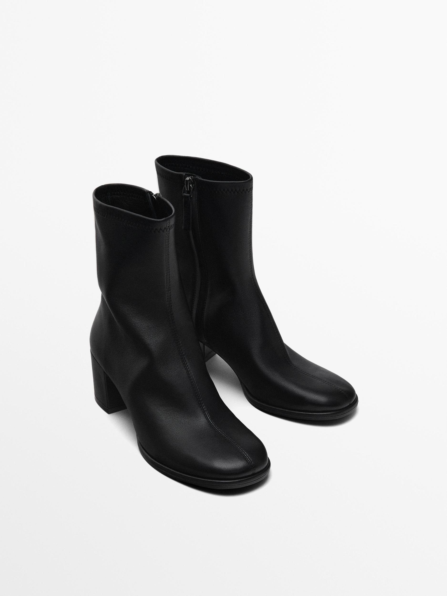 High-heel ankle boots Product Image