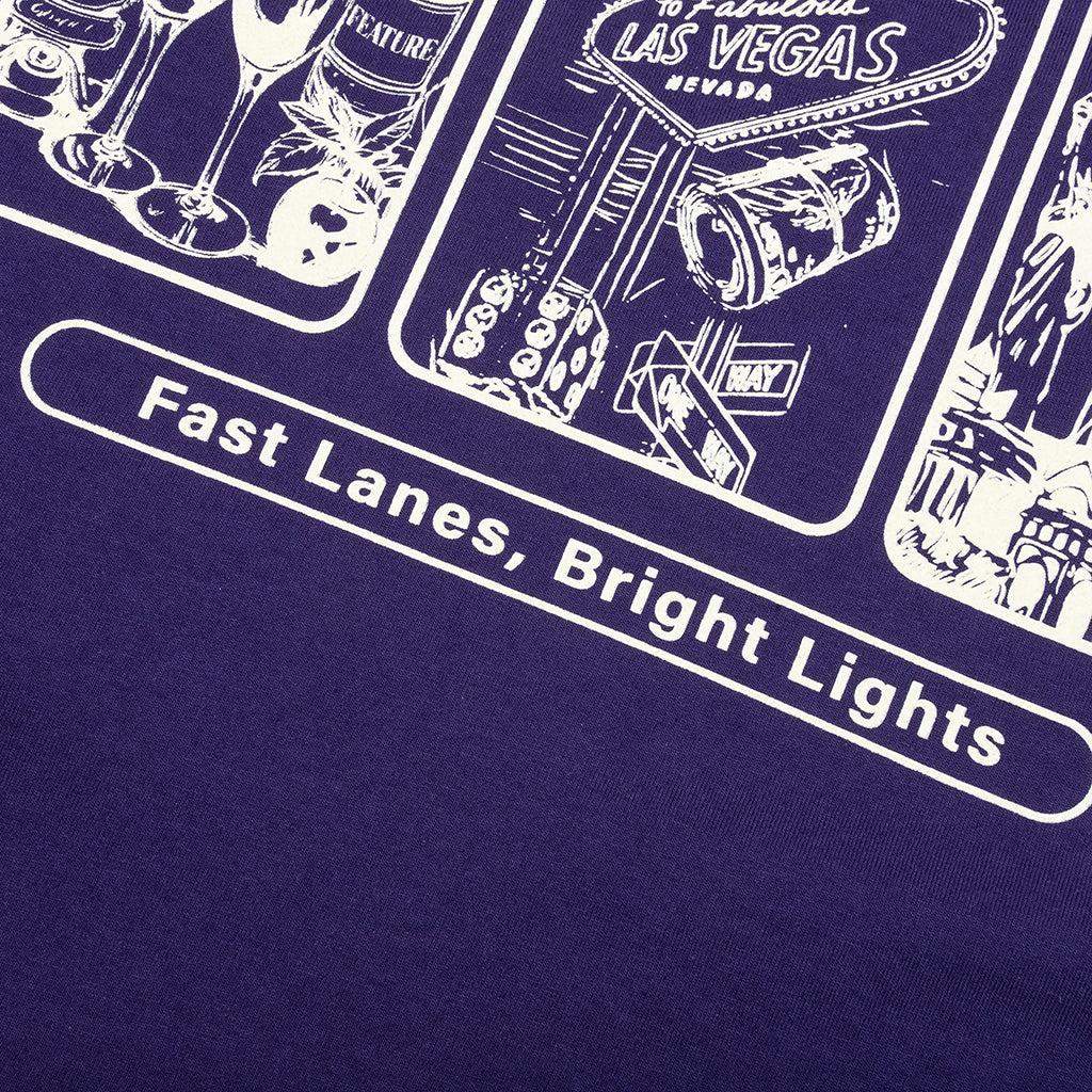 Vegas Racer Comic Tee - Sodalite Blue Male Product Image