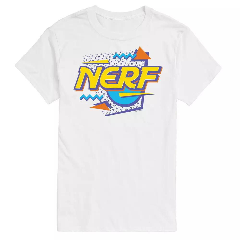 Big & Tall Nerf 90's Sprinkle Logo Graphic Tee, Men's,  Product Image