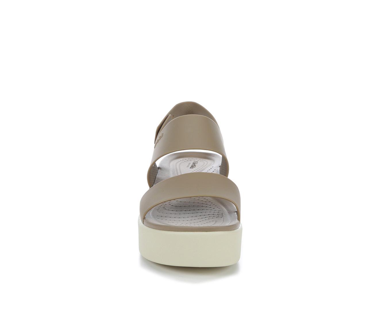 Women's Crocs Brooklyn Low Wedge Sandals Product Image