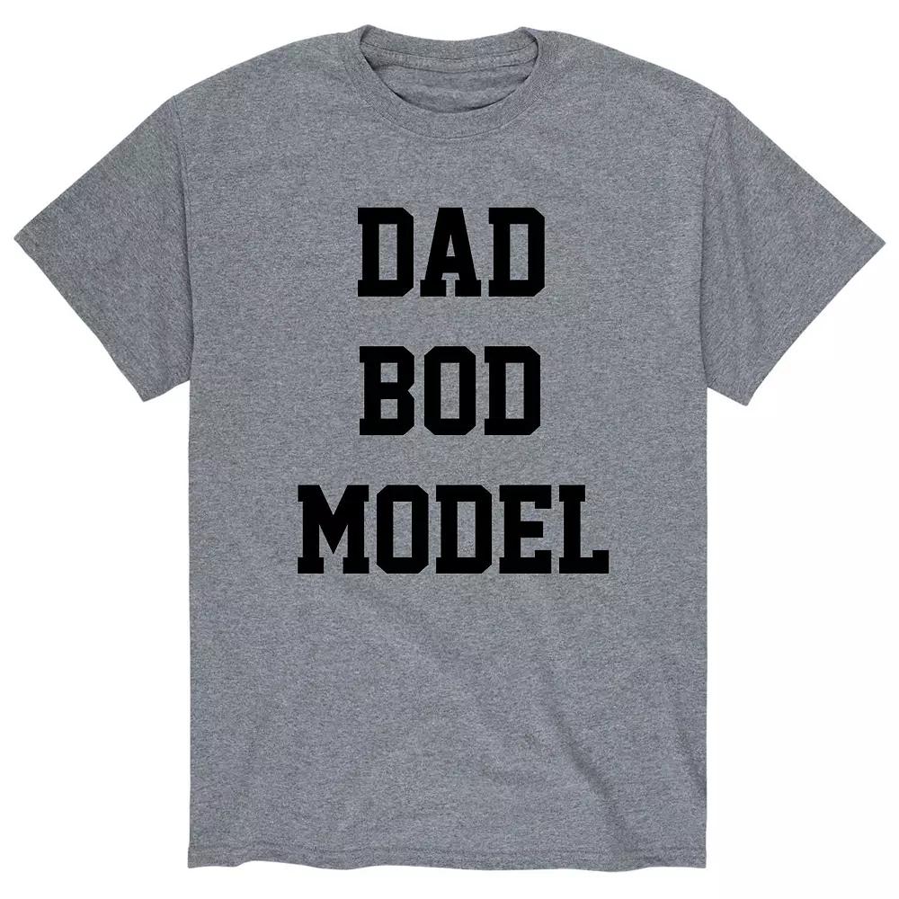 Men's Dad Bod Model Tee,  Product Image