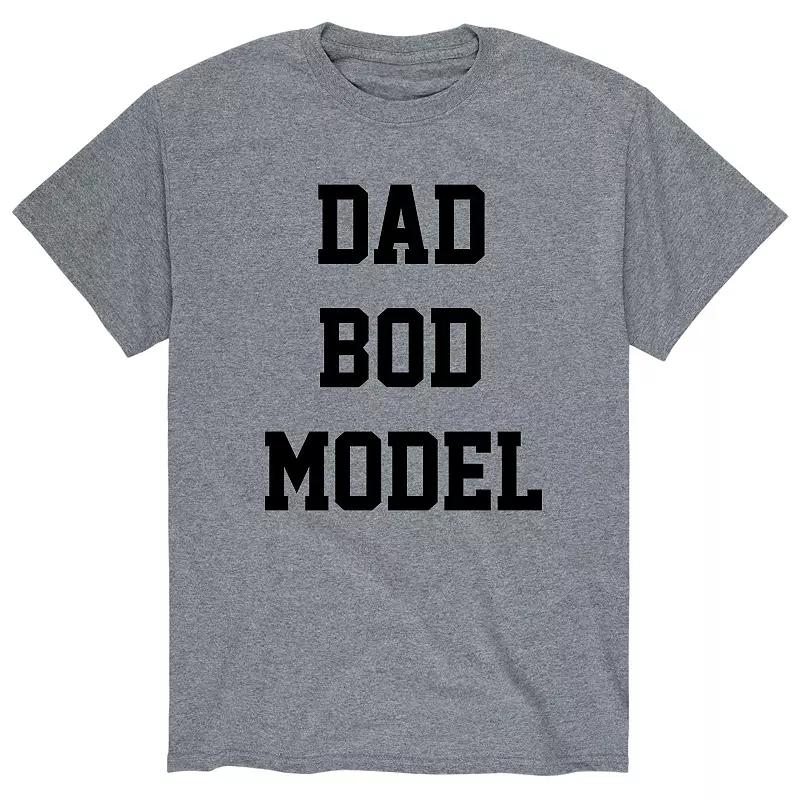 Men's Dad Bod Model Tee,  Product Image