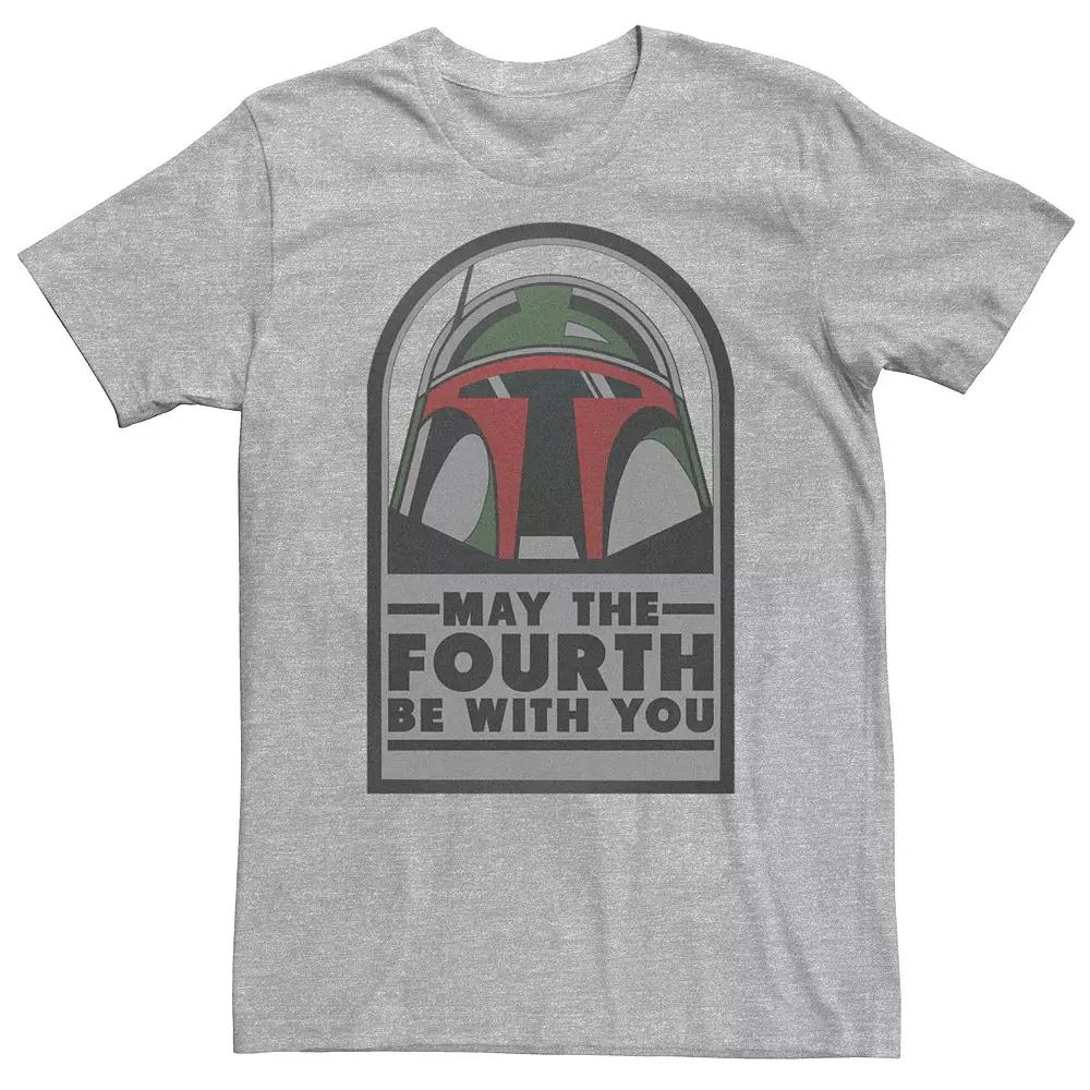 Big & Tall May the Fourth Be With You Boba Fett Tee, Men's,  Product Image