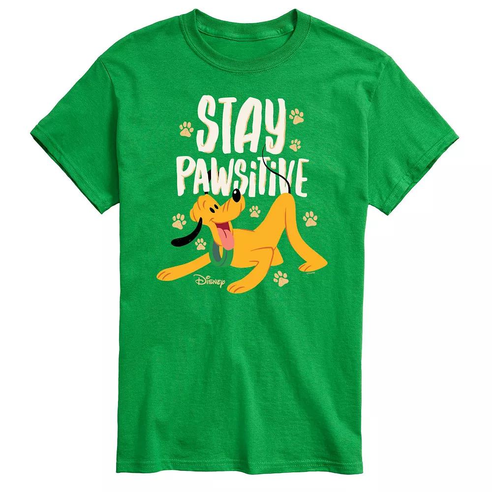 Disney's Cats & Dogs Big & Tall Stay Pawsitive Graphic Tee, Men's,  Product Image