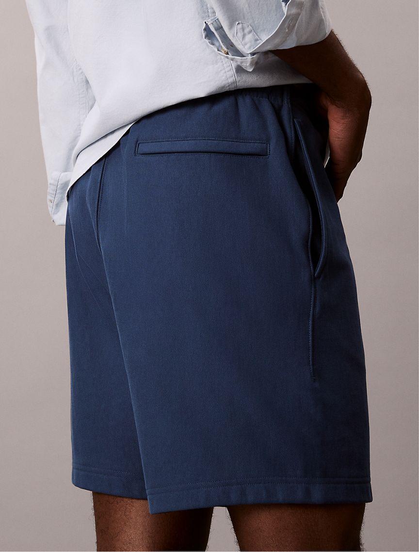 Embroidered Logo French Terry Shorts Product Image