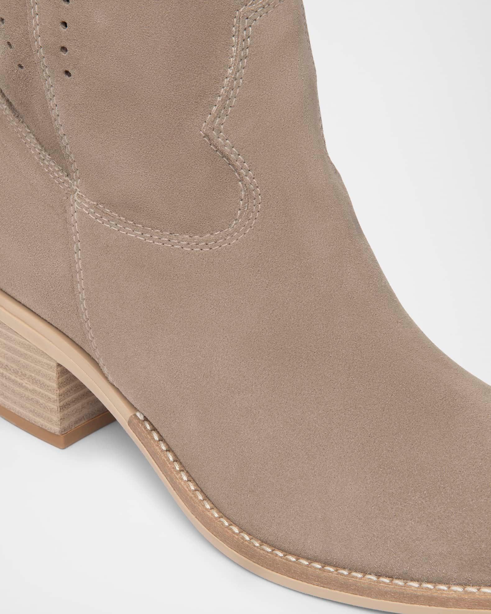 Suede Western Boots Product Image