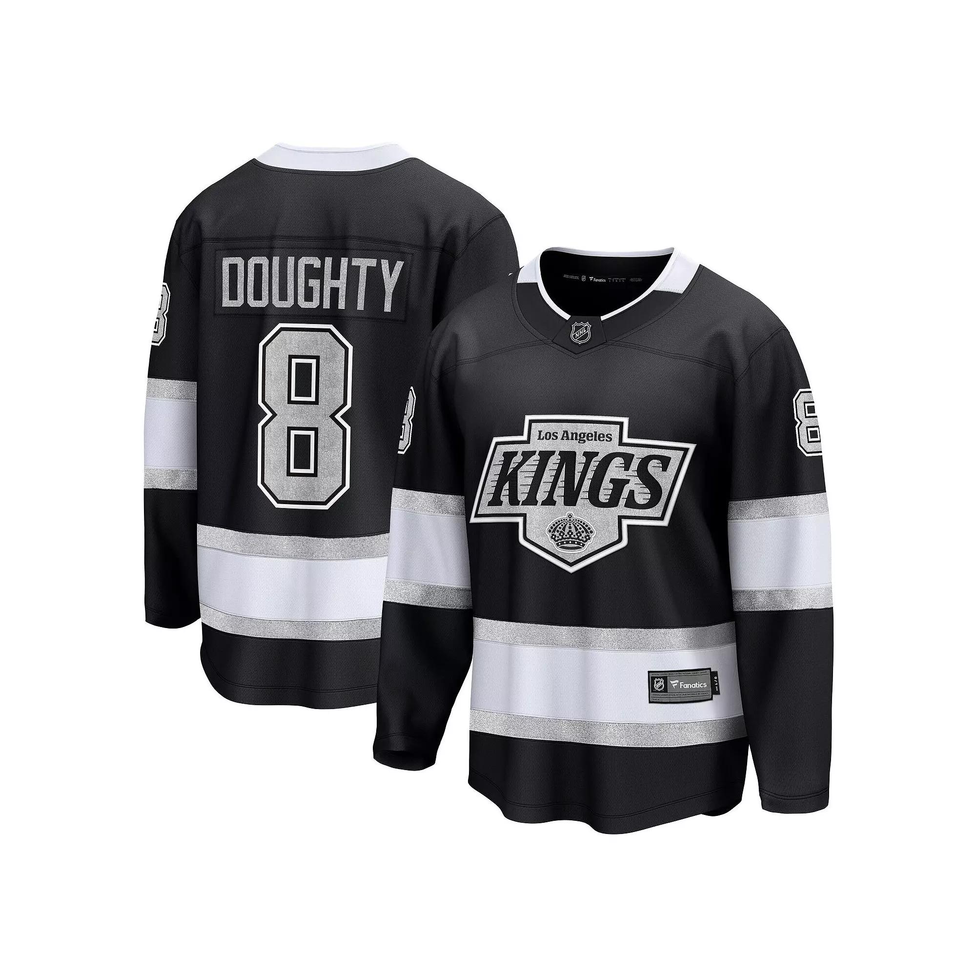 Men's Fanatics Drew Doughty Black Los Angeles Kings Home Premier Breakaway Player Jersey,  Product Image