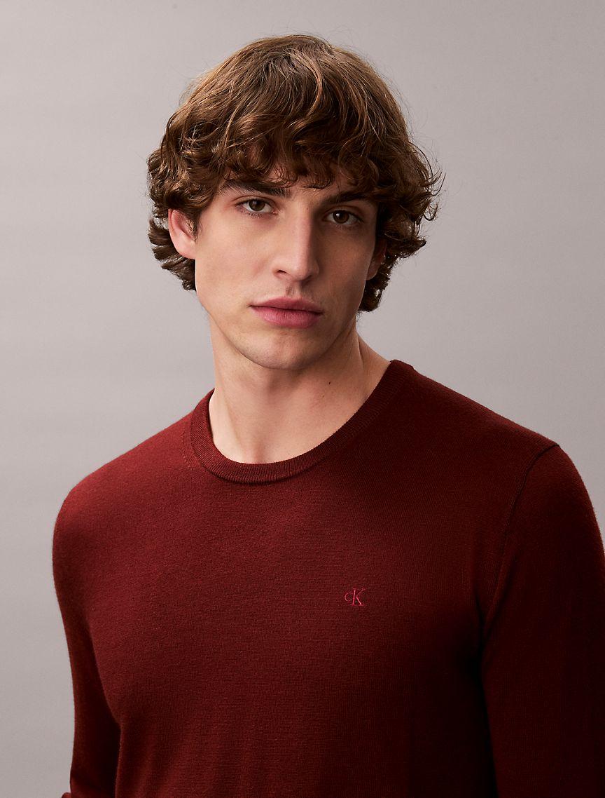 Extra Fine Merino Blend Crewneck Sweater Product Image