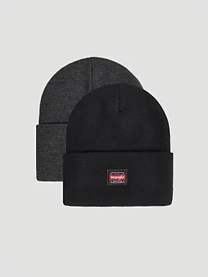 Knit Workwear Beanie (2-Pack) | Men's ACCESSORIES | Wrangler® Product Image
