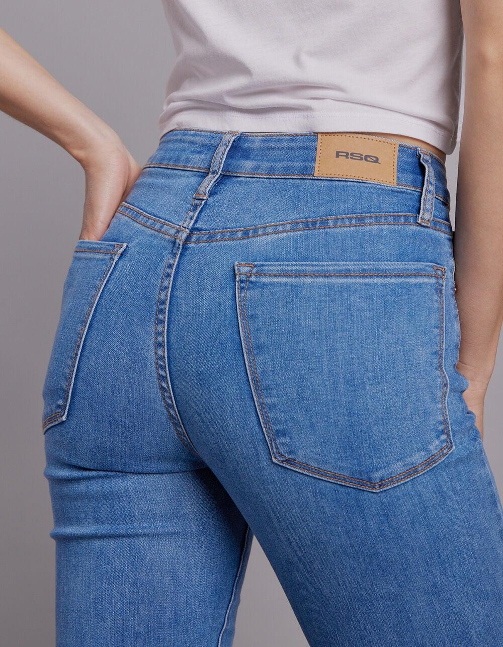 RSQ Womens Vintage Mom Jeans - BLACK Product Image