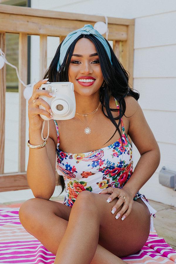 Sanibel Island Floral One Piece Swimsuit Product Image