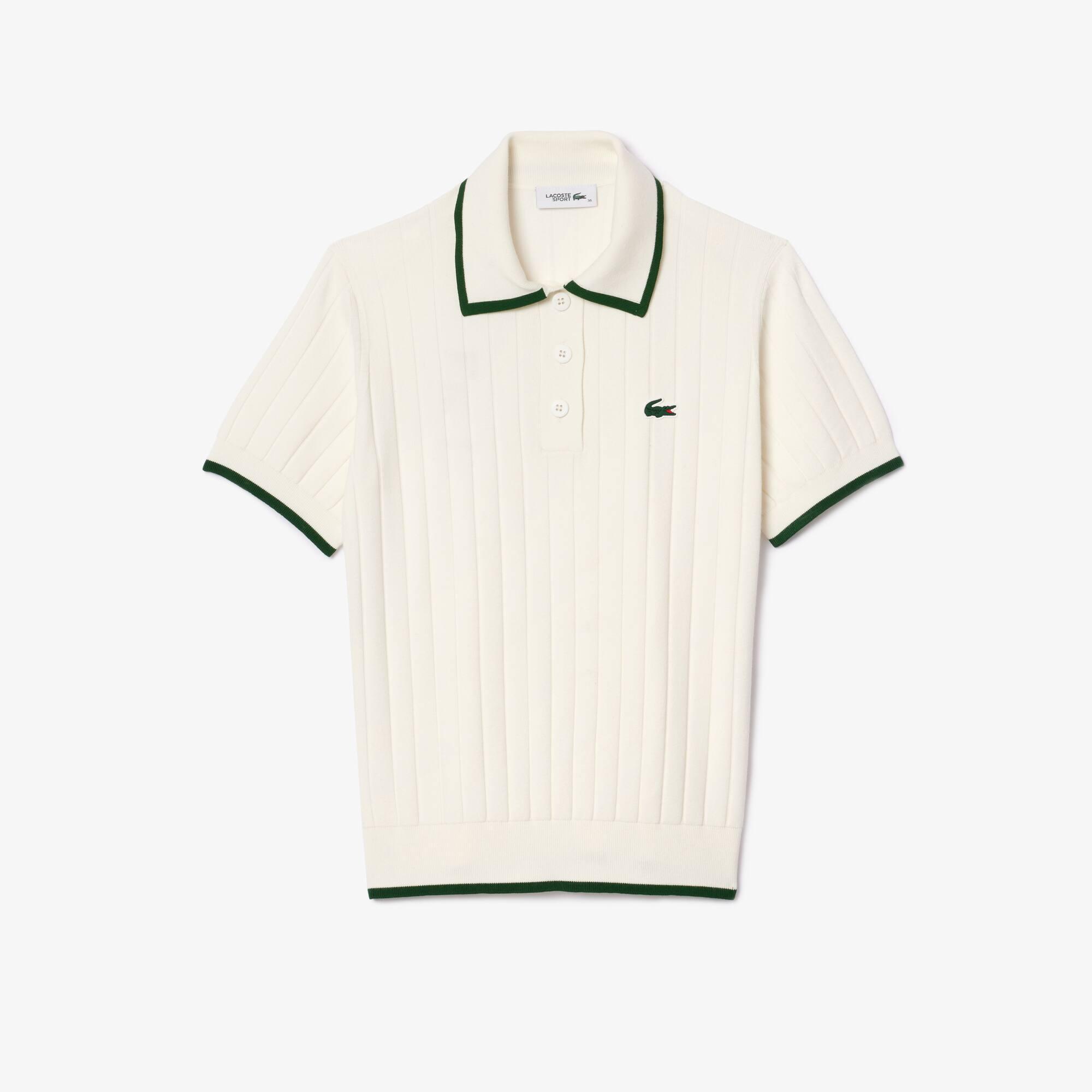 Short Sleeved Polo Collar Golf Sweater Product Image
