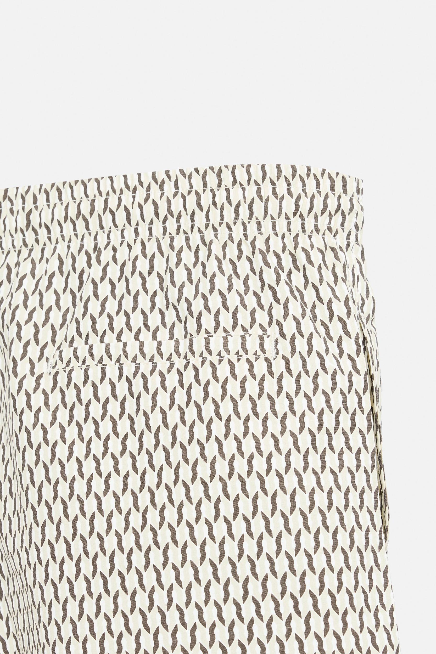 GEOMETRIC PRINT MEDIUM SWIMSUIT Product Image