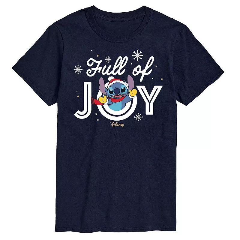 Disney's Lilo & Stitch Big & Tall Full Of Joy Graphic Tee, Men's,  Product Image