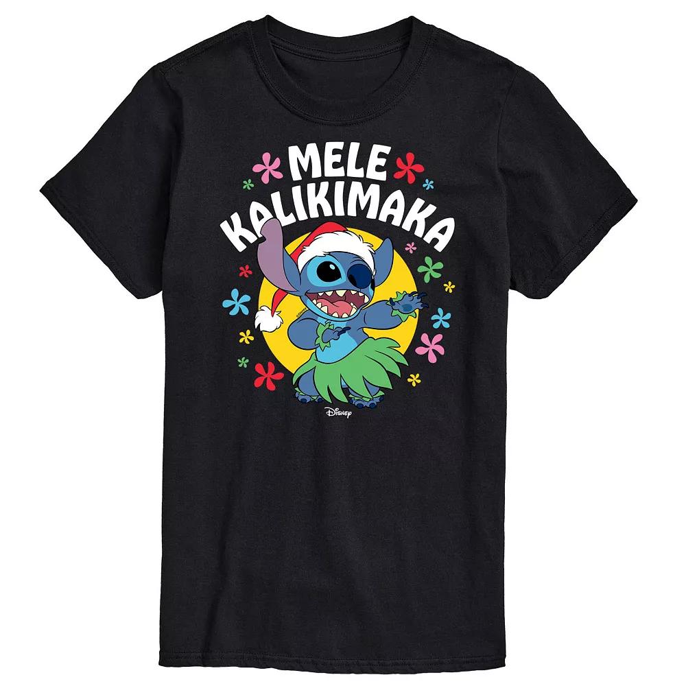 Disney's Lilo & Stitch Big & Tall Mele Kalikimaka Graphic Tee, Men's,  Product Image