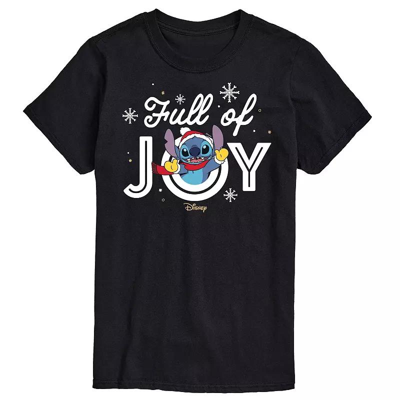 Disney's Lilo & Stitch Big & Tall Full Of Joy Graphic Tee, Men's,  Product Image