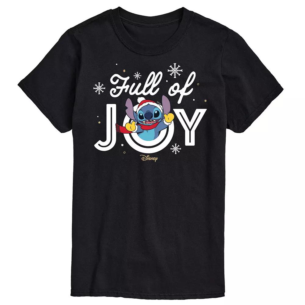 Disney's Lilo & Stitch Big & Tall Full Of Joy Graphic Tee, Men's,  Product Image