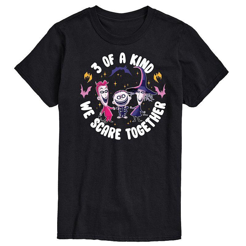 Disney's Nightmare Before Christmas Men's 3 Of A Kind Graphic Tee,  Product Image