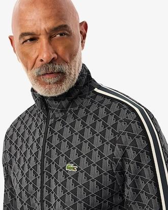 Paris Zip-Up Jacquard Track Jacket Product Image
