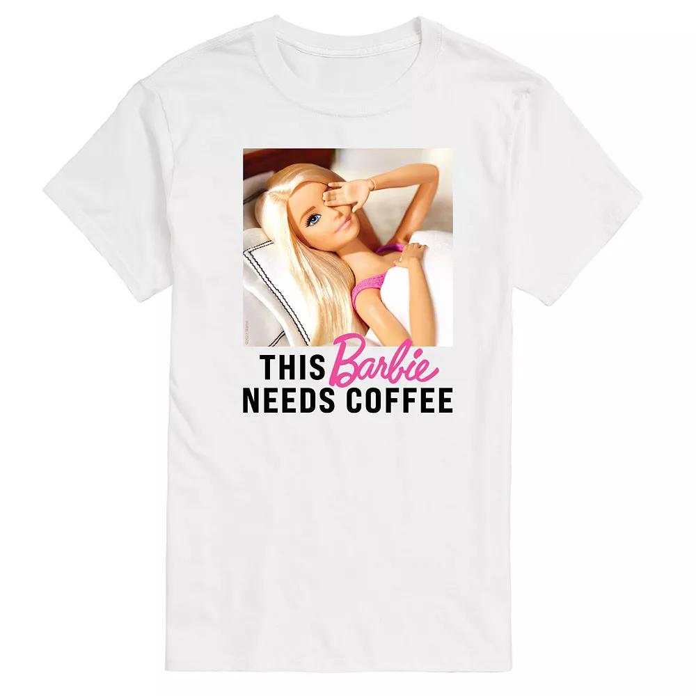 Men's Barbie® This Barbie Needs Coffee Graphic Tee,  Product Image