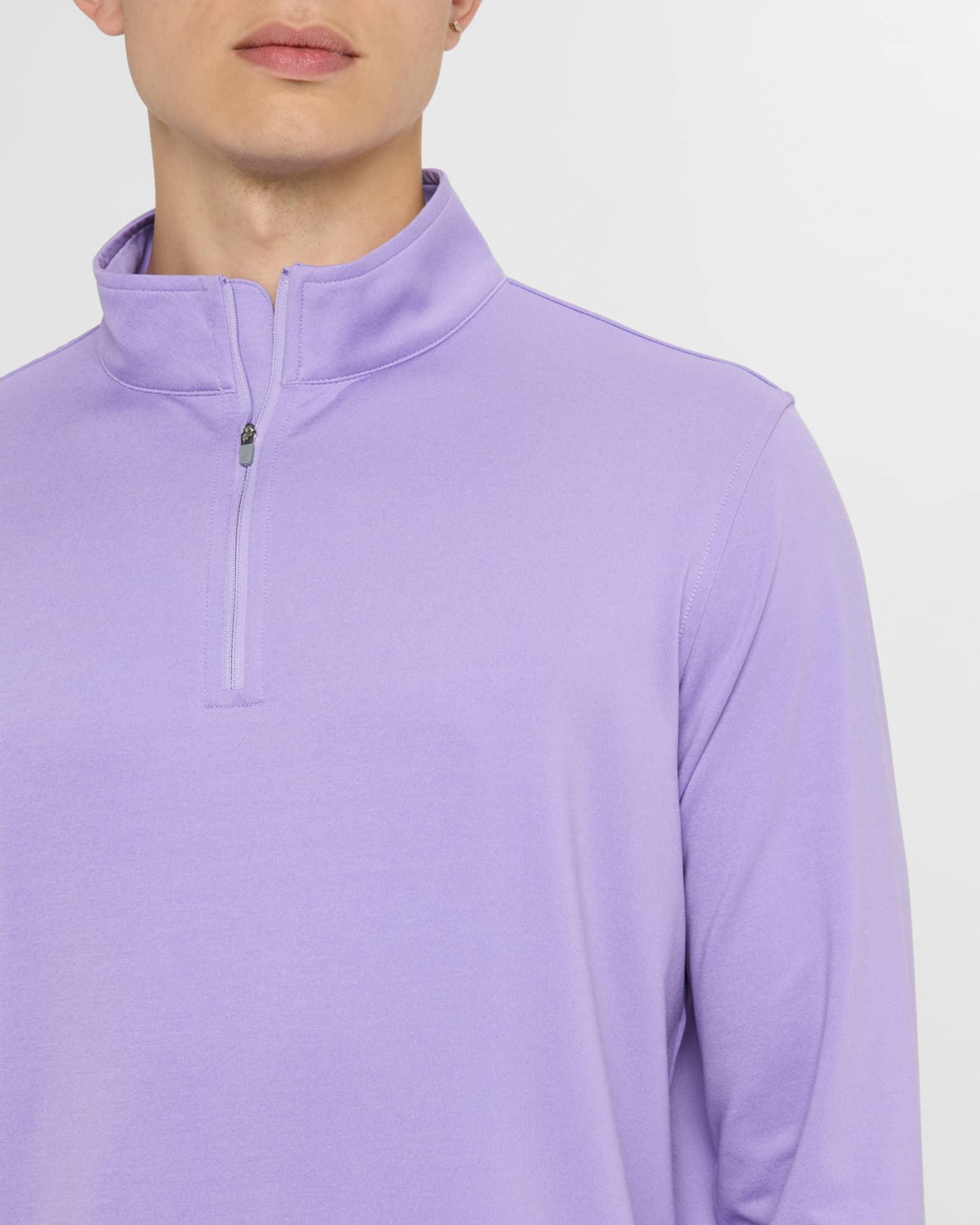 Men's Perth Melange Performance Quarter-Zip Sweater Product Image