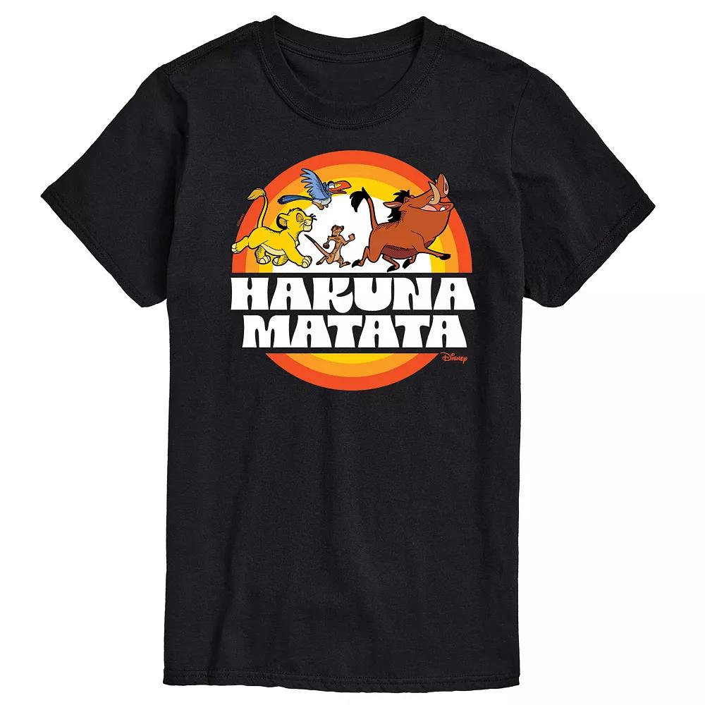 Disney's The Lion King Men's Hukana Matata Graphic Tee,  Product Image