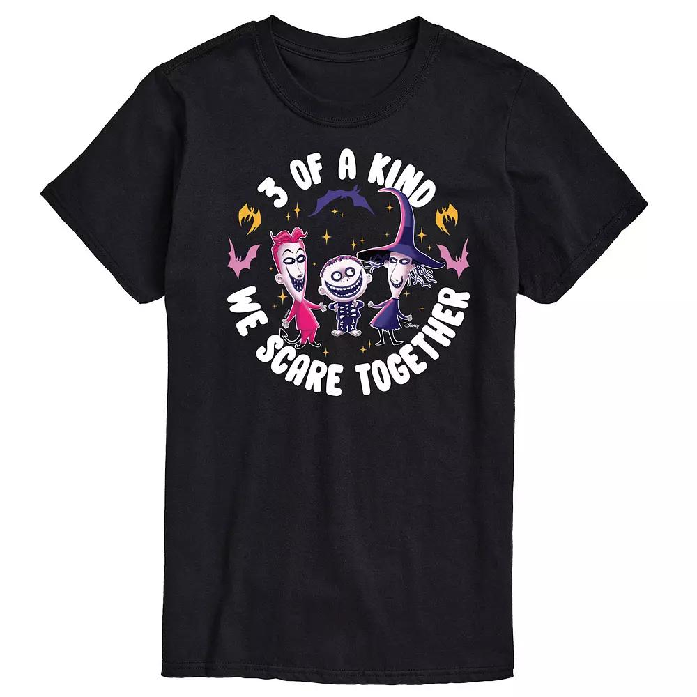 Disney's Nightmare Before Christmas Men's 3 Of A Kind Graphic Tee,  Product Image
