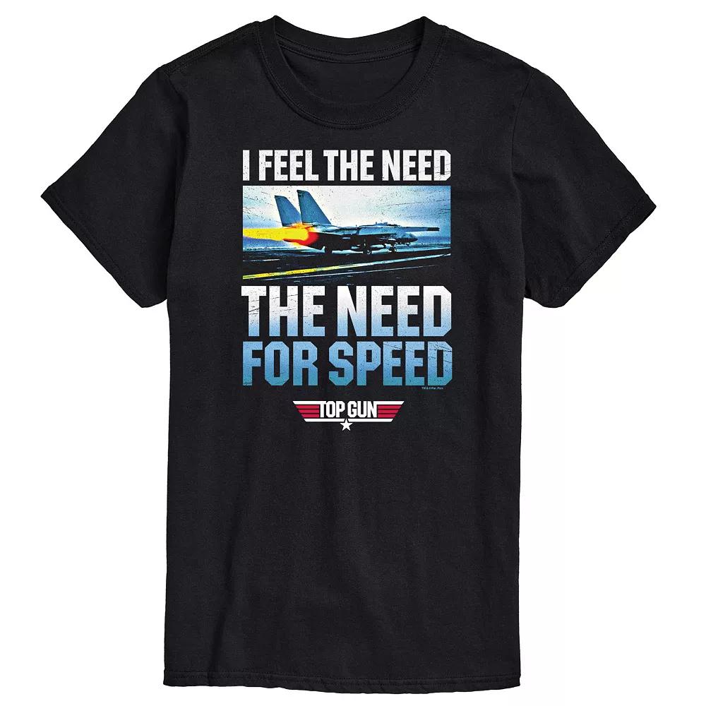 Big & Tall Top Gun Need For Speed Tee, Men's,  Product Image