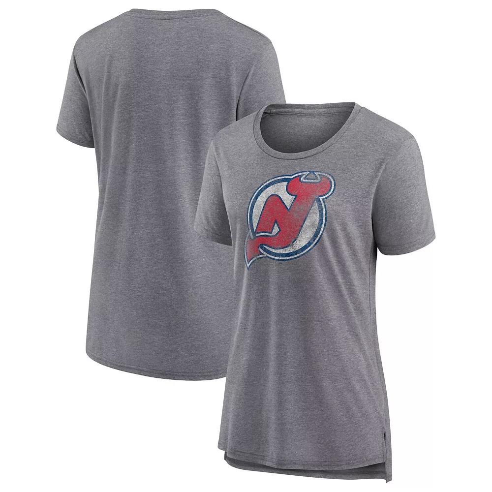 Women's Fanatics Heather Gray Winnipeg Jets Special Edition 2.0 Modern T-Shirt,  Product Image
