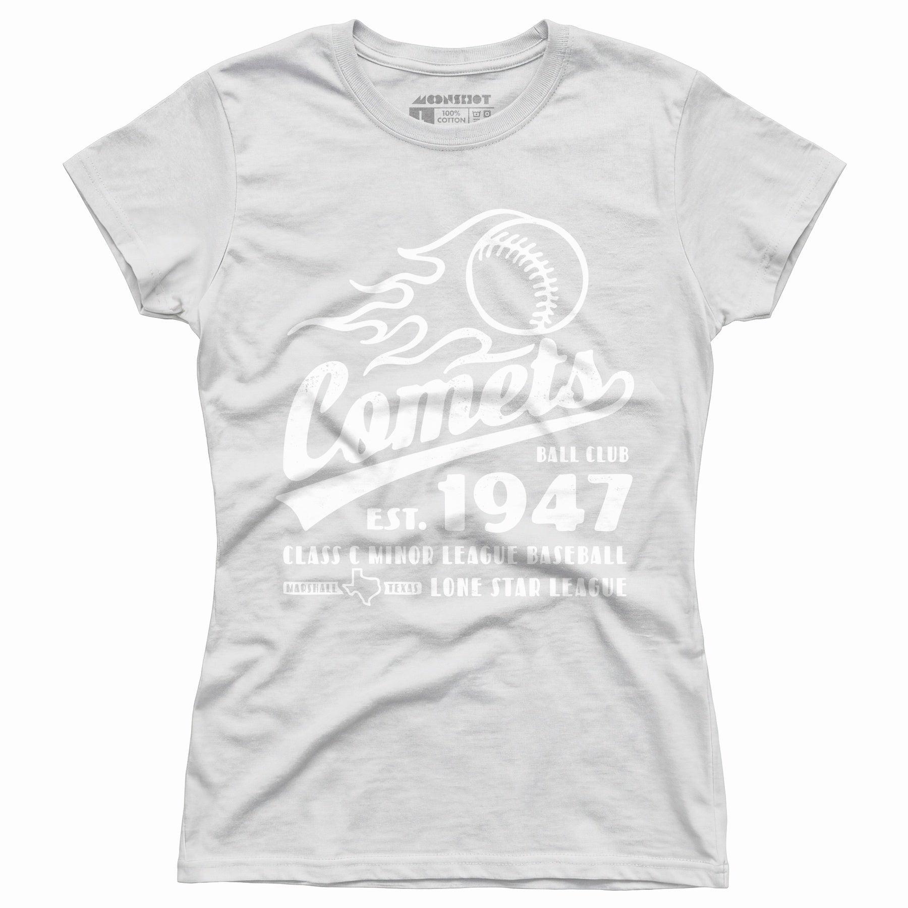 Marshall Comets - Texas - Vintage Defunct Baseball Teams - Women's T-Shirt Female Product Image