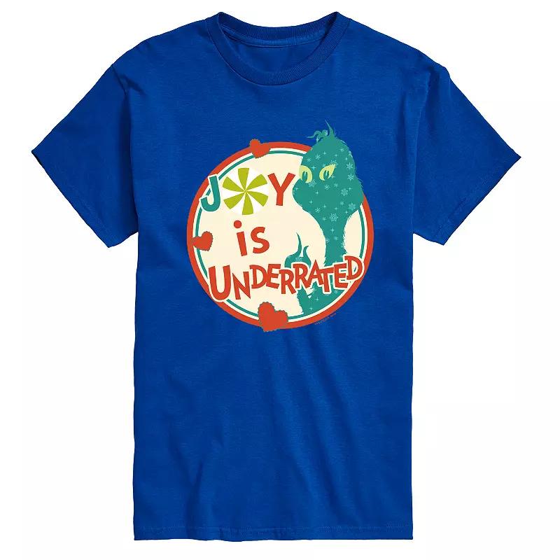 Men's Dr. Seuss The Grinch Joy Is Underrated Graphic Tee,  Product Image